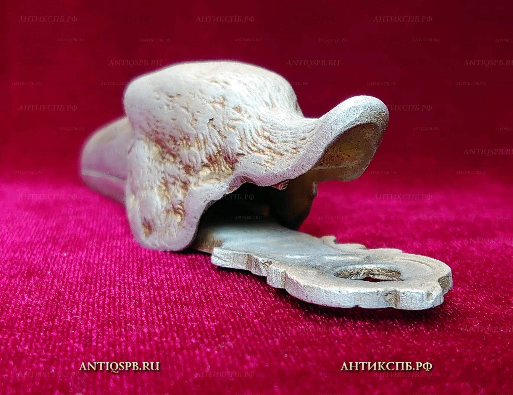 Прищепка старинная "Голова птицы". Нач. ХХ века. №22223